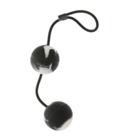 Чёрно-белые вагинальные шарики Duoballs - 1