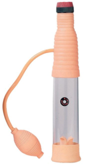 Вакуумный массажер-помпа со встроенным вибратором Vibrating Penis Developer - 0