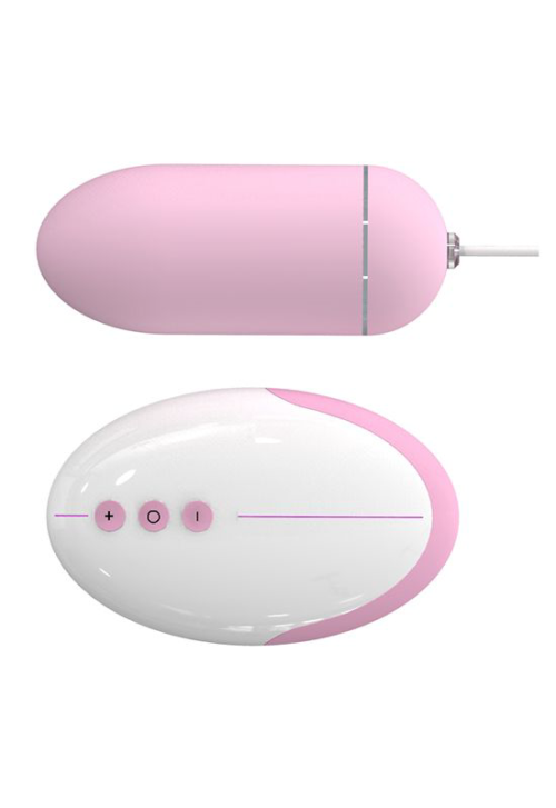 Розовое виброяйцо Remote Control Egg с пультом ДУ - 0