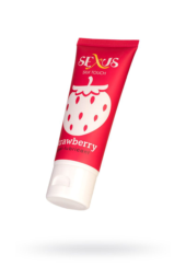 Увлажняющая гель-смазка с ароматом клубники Silk Touch Strawberry - 50 мл. - 2
