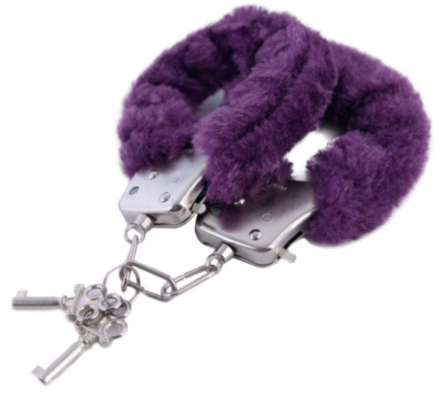 Фиолетовые наручники - 0