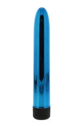 Голубой вибратор KRYPTON STIX 6 MASSAGER - 15,2 см. - 0