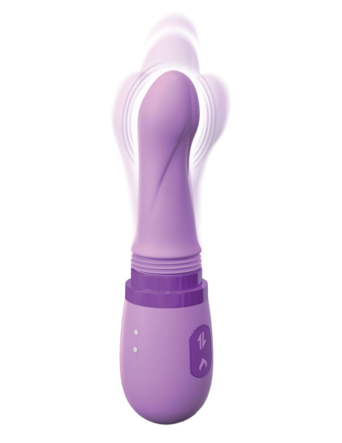 Фиолетовый вибростимулятор Her Personal Sex Machine - 21,3 см. - 2
