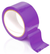 Фиолетовая самоклеющаяся лента для связывания Pleasure Tape - 10,6 м. - 0
