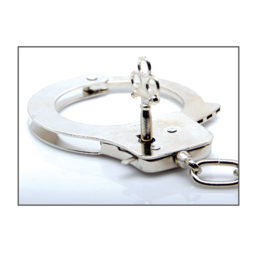 Металлические наручники Metal Handcuffs с ключиками - 1