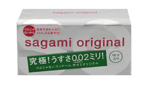 Ультратонкие презервативы Sagami Original - 12 шт. - 0
