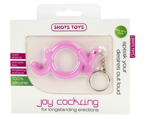 Розовое кольцо-брелок Joy Cocking - 1
