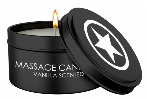 Массажная свеча с ароматом ванили Massage Candle - 0