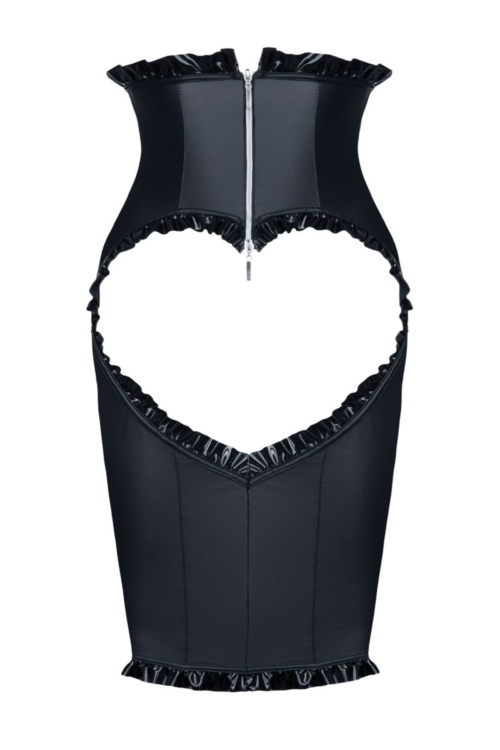 Платье Ingrid с открытой грудью и вырезом-сердцем на попке - 3