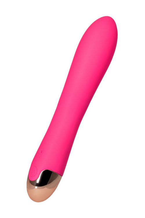 Розовый вибратор-ротатор Lova-lova - 17,5 см. - 1