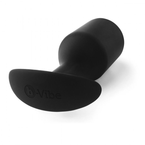 Черная анальная пробка для ношения B-vibe Snug Plug 6 - 17 см. - 2