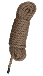 Пеньковая веревка для связывания Hemp Rope - 5 м. - 0