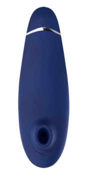 Синий клиторальный стимулятор Womanizer Premium 2 - 1