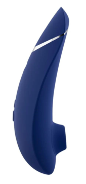Синий клиторальный стимулятор Womanizer Premium 2 - 2