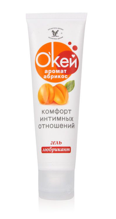 Гель-лубрикант Окей с ароматом абрикоса - 50 гр. - 0