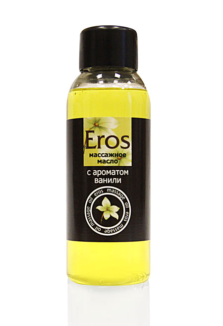 Массажное масло Eros sweet с ароматом ванили - 50 мл. - 0
