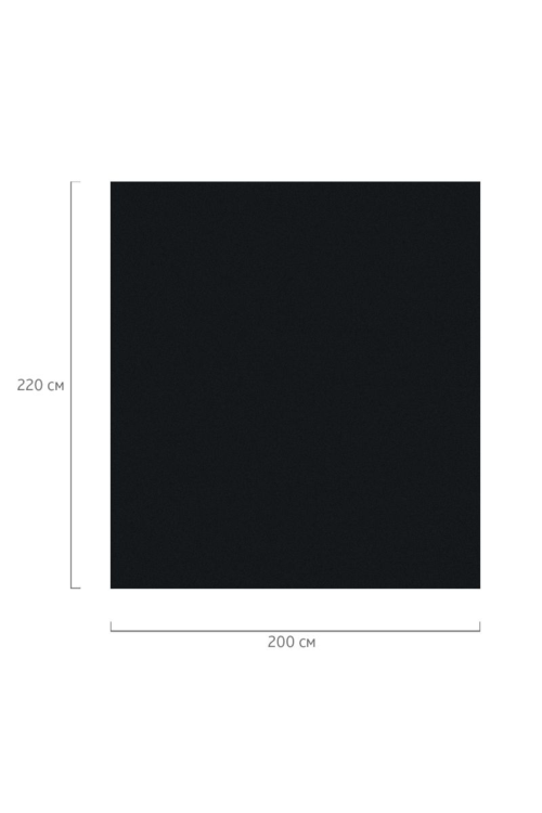 Черная простыня для секса из ПВХ - 220 х 200 см. - 3