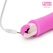 Розовый мини-вибратор для стимуляции эрогенных зон - 15,5 см. - 4