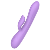 Фиолетовый вибратор-кролик Purple Rain - 23 см. - 0
