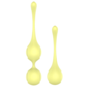 Набор желтых вагинальных шариков Lemon Squeeze - 2