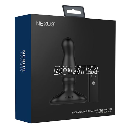 Черный вибростимулятор простаты Nexus Bolster - 12,3 см. - 1