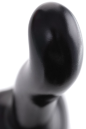 Черный стимулятор для пар P G-Spot Dildo Size L - 19 см. - 8