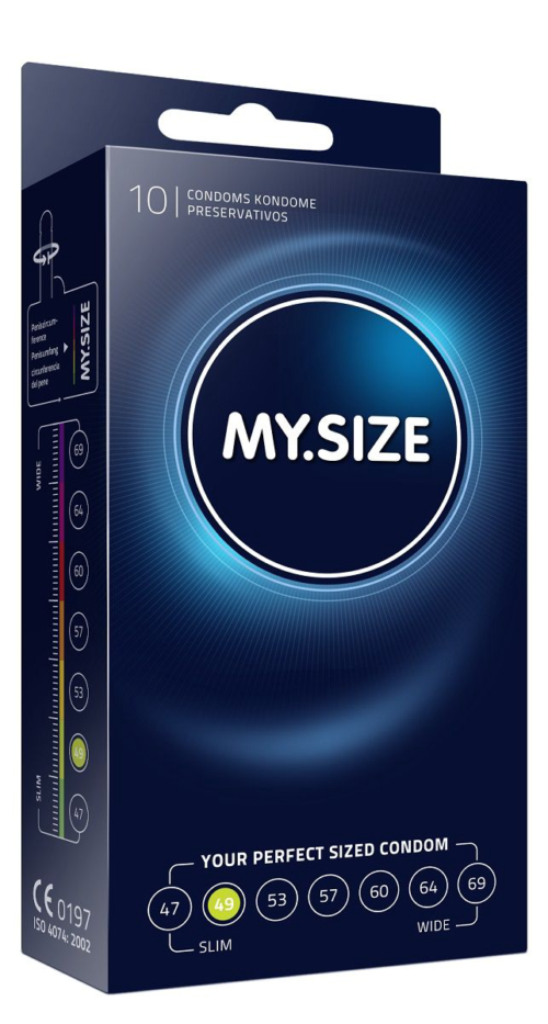 Презервативы MY.SIZE размер 49 - 10 шт. - 0
