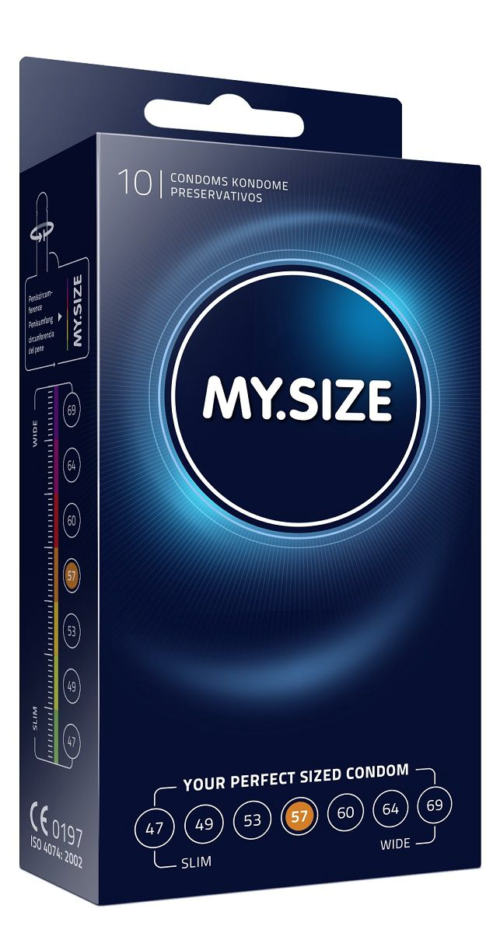 Презервативы MY.SIZE размер 57 - 10 шт. - 0
