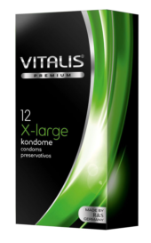 Презервативы увеличенного размера VITALIS PREMIUM x-large - 12 шт. - 0