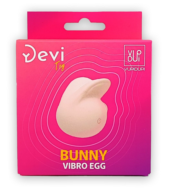 Розовое яичко-зайчик Bunny Vibro Egg - 1