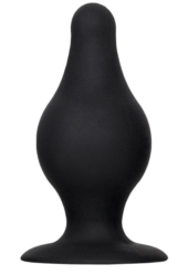 Черная анальная втулка Spade XS - 6,5 см. - 0