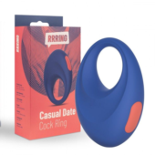 Синее эрекционное кольцо RRRING Casual Date Cock Ring - 1