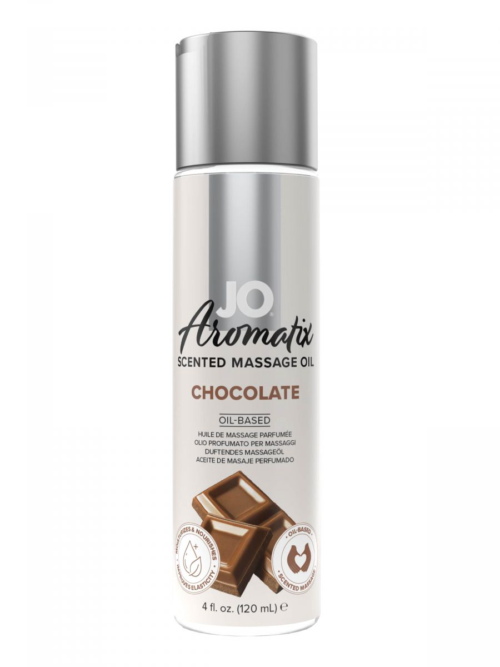 Массажное масло JO Aromatix Massage Oil Chocolate с ароматом шоколада - 120 мл. - 0