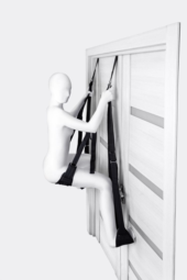 Черные секс-качели на дверь Anonymo №0505 - 2