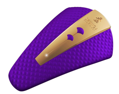 Фиолетовый клиторальный вибростимулятор OBI - 0