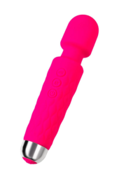 Розовый жезловый вибратор Peony - 20,5 см. - 3