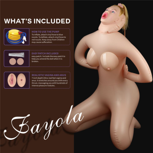 Надувная секс-кукла Fayola - 1