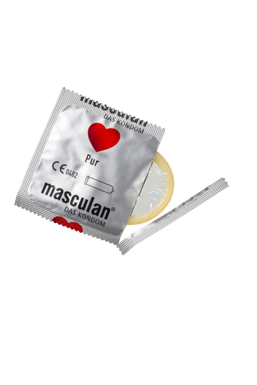 Супертонкие презервативы Masculan Pur - 10 шт. - 7