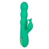 Зеленый вибромассажер-кролик Sonoma Satisfier - 0