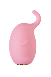 Розовый клиторальный стимулятор Mr. Elephant - 3