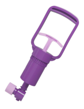 Фиолетовая клиторальная помпа Pleasure Pump - 3