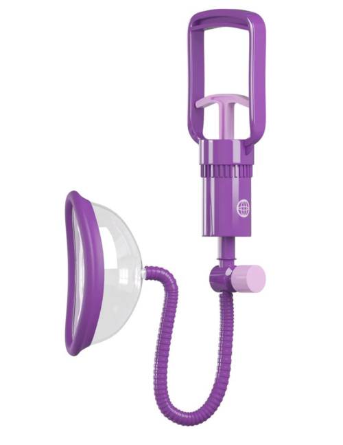 Фиолетовая клиторальная помпа Pleasure Pump - 4