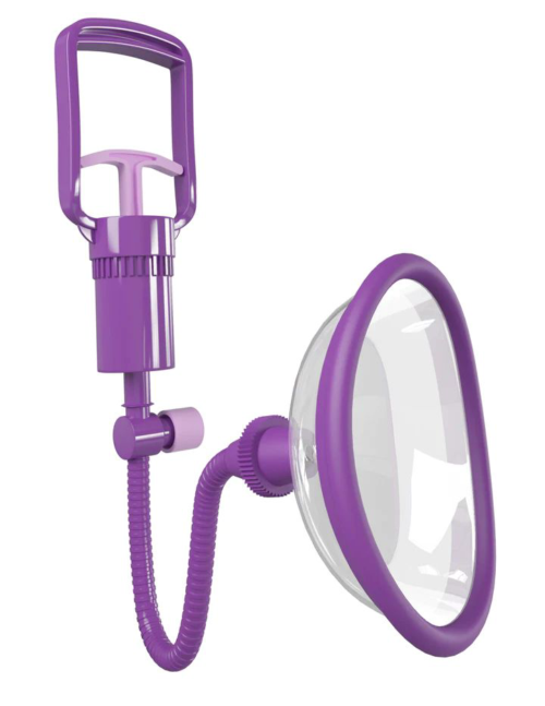 Фиолетовая клиторальная помпа Pleasure Pump - 0