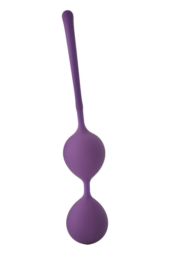 Фиолетовые вагинальные шарики Flirts Kegel Balls - 2