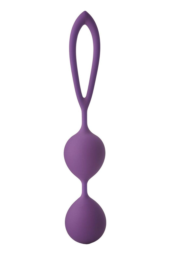 Фиолетовые вагинальные шарики Flirts Kegel Balls - 5