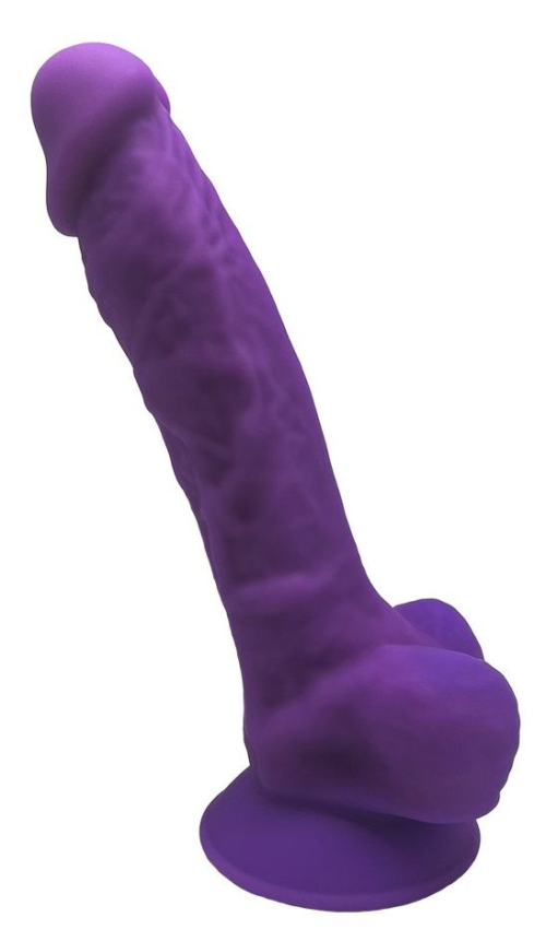 Фиолетовый фаллоимитатор Model 1 - 17,6 см. - 0