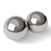 Серебристые вагинальные шарики Stainless Steel Kegel Balls - 0
