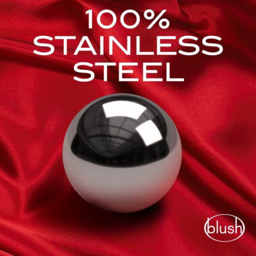 Серебристые вагинальные шарики Stainless Steel Kegel Balls - 3