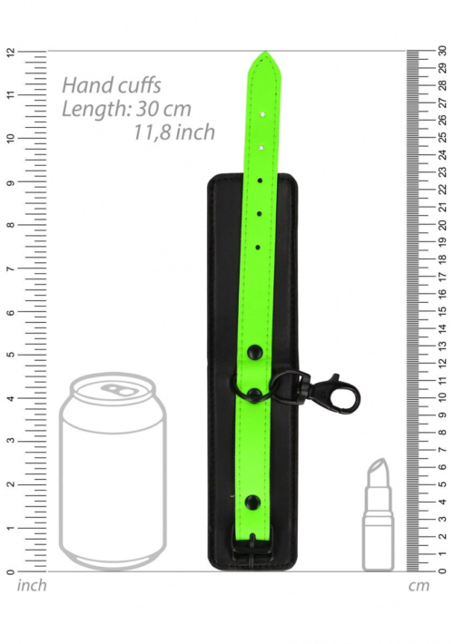 Набор для бондажа Thigh Cuffs with Belt and Handcuffs - размер S-M - 8