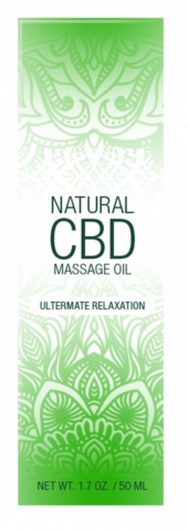 Массажное масло Natural CBD Massage Oil - 50 мл. - 1